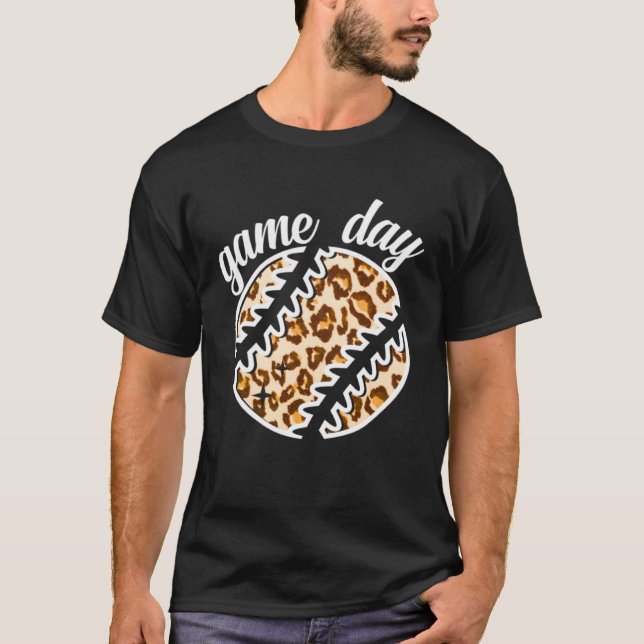 Camiseta Game Day Baseball Softball Pitcher Catcher (Anverso)