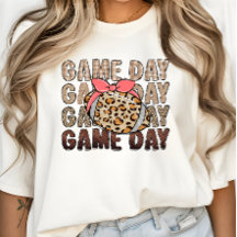 Game Day Shirt Football Mama Tee Cheer Mom Tee