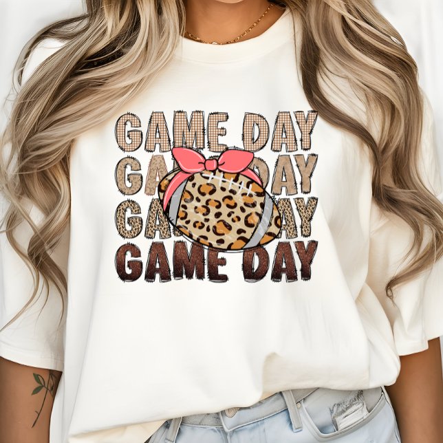 Camiseta Game Day Shirt Football Mama Tee Cheer Mom Tee (Subido por el creador)