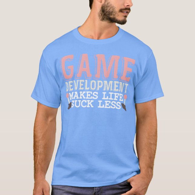 Camiseta Game Dev Joke Programmer Coder Developer Gaming bo (Anverso)
