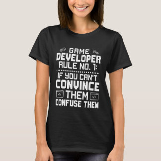 Camiseta Game Developer Rule No 1