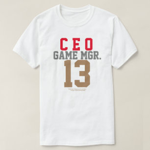 CAMISETA GAME MANAGER CEO T-SHIRT