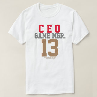 CAMISETA GAME MANAGER CEO T-SHIRT