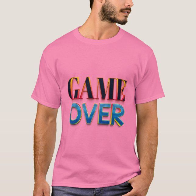Camiseta Game Mode On – Gamer Graphic T-Shirt (Anverso)