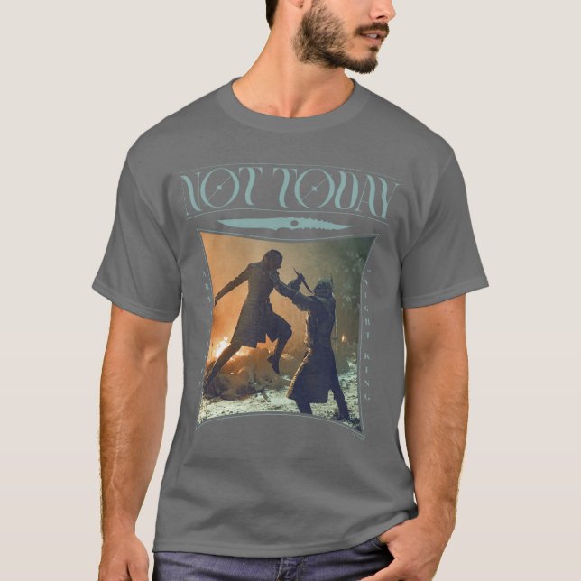 Camiseta Game ofhrones Notoday Night King Arya Cinematic Pa (Anverso)