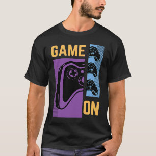 Camiseta Game On Console Controller El Jugador De Los Ochen