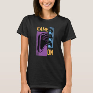Camiseta Game On Console Controller El Jugador De Los Ochen