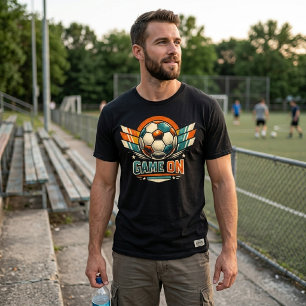 Camiseta Game On Retro Fútbol