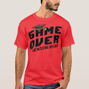 Camiseta Game Over Class de 2022, Grado Vi de Graduación Su