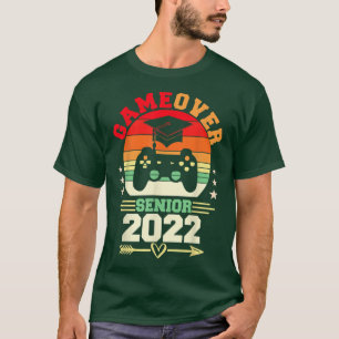 Camiseta Game Over Class of 2022 Senior Video Games Graduat