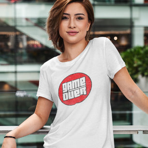 Camiseta Game Over - Jugador de Computadora