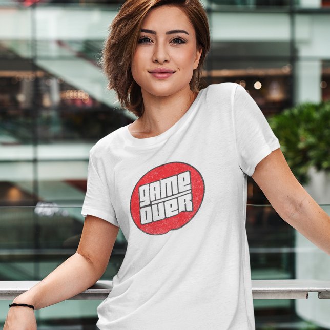 Camiseta Game Over - Jugador de Computadora (Subido por el creador)