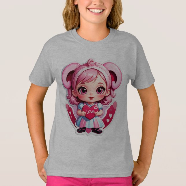 Camiseta Game Over? Never Love (Anverso)