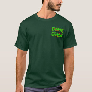 Camiseta Game Over: Restaura la diversión clásica, sube de 