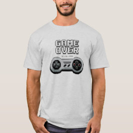 Camiseta Game Over Wedding
