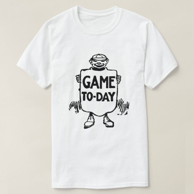 Camiseta Game To-Day (Diseño del anverso)