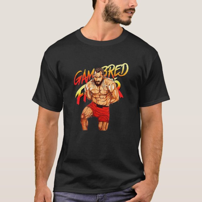 Camiseta Gamebred Mma Bmf Fighter Miami Street Jesus 3 Piec (Anverso)