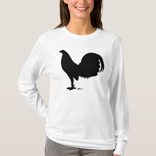 Camiseta Gamecock Rooster Silhouette (Anverso)
