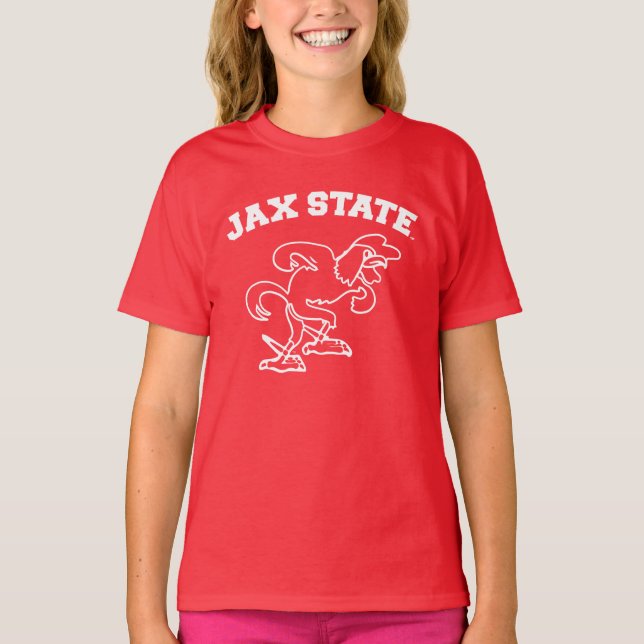Camiseta Gamecocks estatales JAX de la Universidad Estatal  (Anverso)