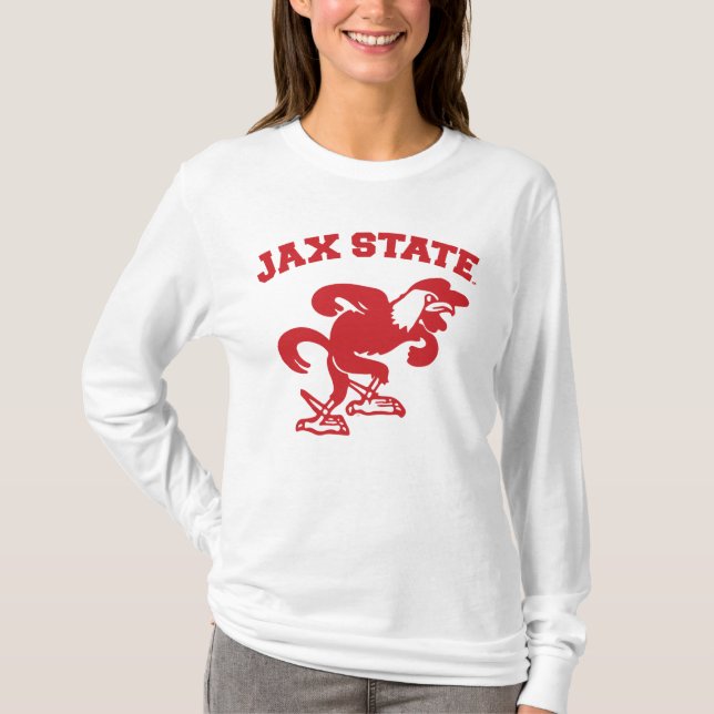 Camiseta Gamecocks estatales JAX de la Universidad Estatal  (Anverso)