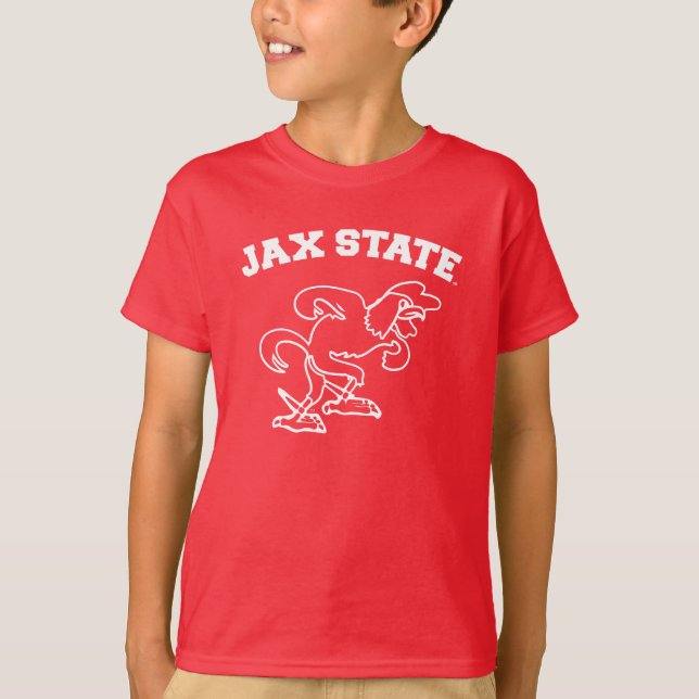 Camiseta Gamecocks estatales JAX de la Universidad Estatal  (Anverso)
