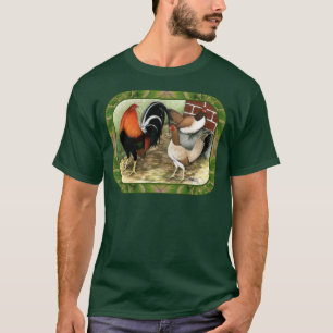 Camiseta Gamefowl en la granja