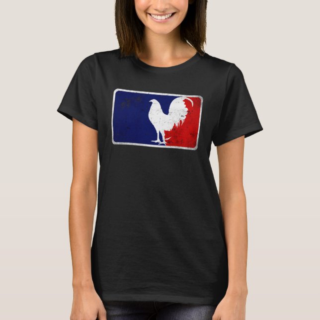 Camiseta GameFowl League Gallegos gallo (Anverso)