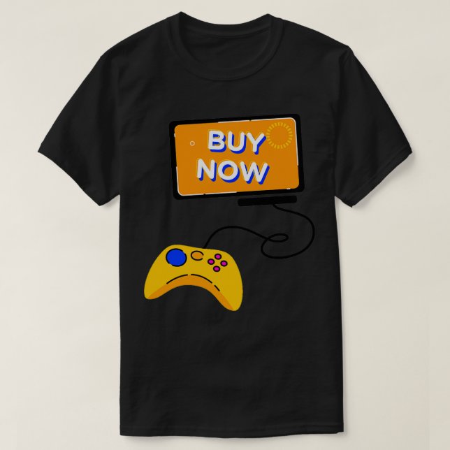 Camiseta Gamepad (Diseño del anverso)