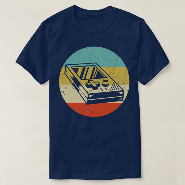 Camiseta Gamepad clásico de vintage (Diseño del anverso)