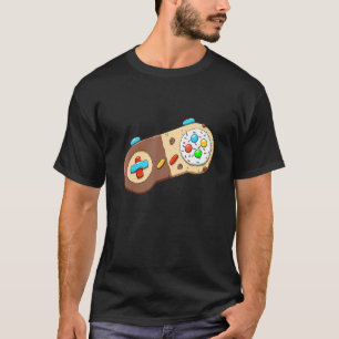 Camiseta Gamepad Con Candy Para Un Jugador