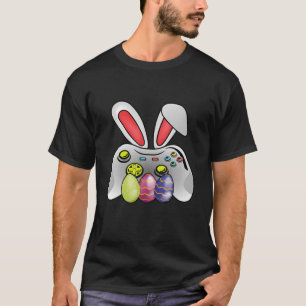 Camiseta Gamepad Controller Cute Bunny Oars