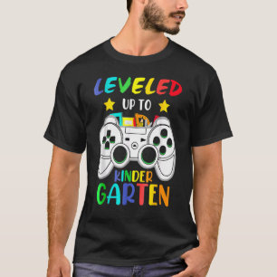 Camiseta Gamepad Se Levantó Para Volver Al Jardín De Niños