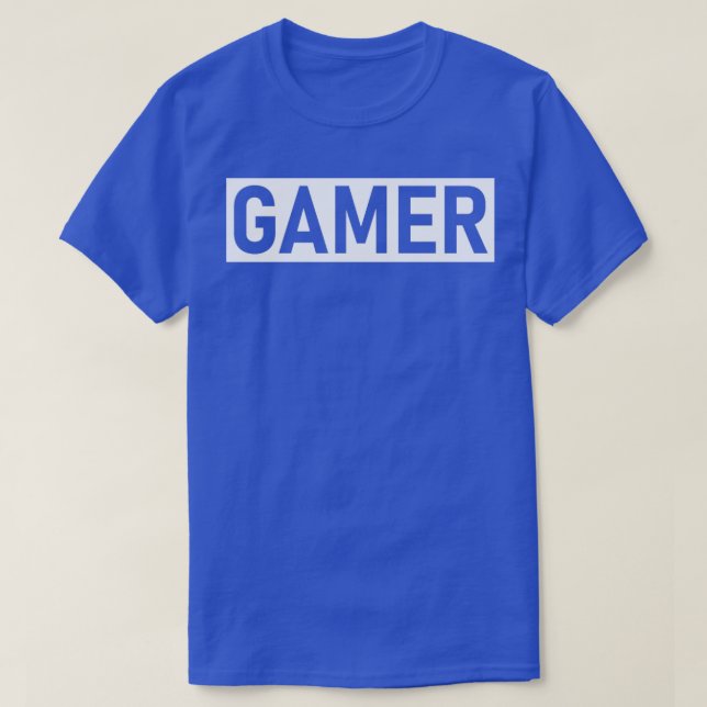 Camiseta Gamer (Diseño del anverso)