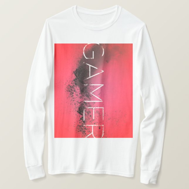 Camiseta Gamer (Anverso del diseño)