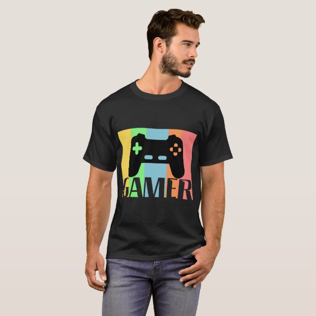Camiseta Gamer (Anverso completo)