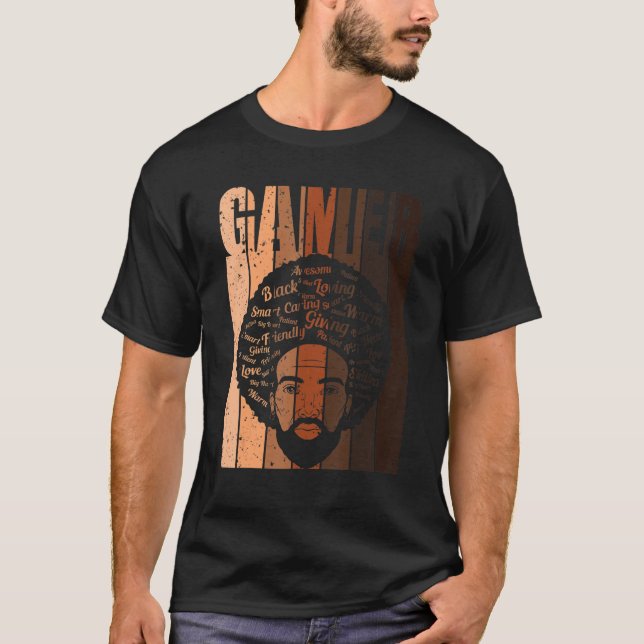 Camiseta Gamer Afro Black History Mono Retro BLM Gaming Vi (Anverso)