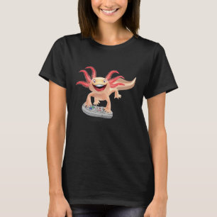 Camiseta Gamer Axolotl Cute Axolotl Gaming Retro Video Gam