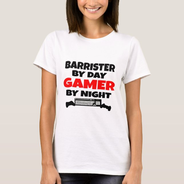 Camiseta Gamer Barrister (Anverso)
