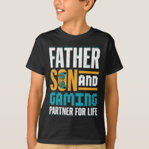 Camiseta Gamer Bond – Padre e hijo juegan juntos