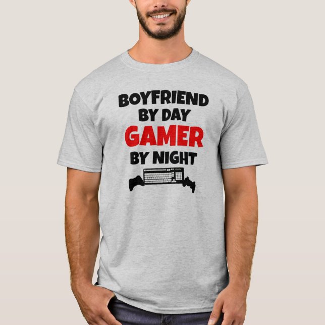 Camiseta Gamer Boyfriend (Anverso)
