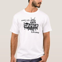 Camiseta Gamer, camiseta Personalizado.
