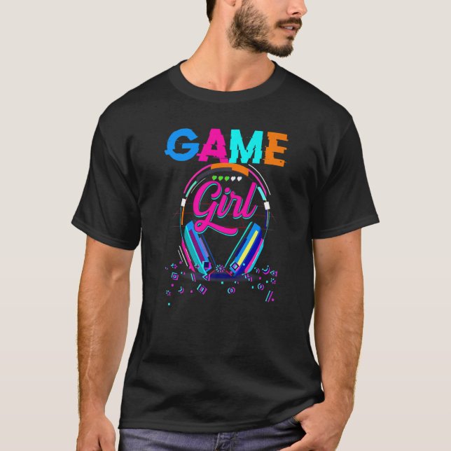 Camiseta Gamer Chica Cute Gaming Para Chicas Gamers Video G (Anverso)
