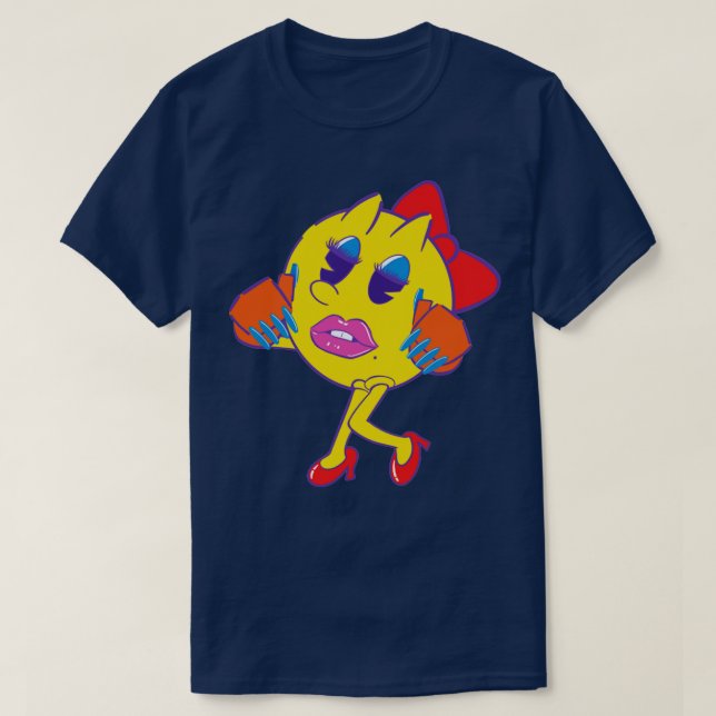 Camiseta Gamer Chica Red Bow (Diseño del anverso)