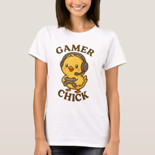 Camiseta Gamer Chick - Un regalo divertido para los juegos