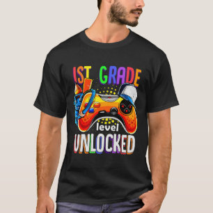 Camiseta Gamer Ck a la Escuela Gamepad 1er Primer Nivel de