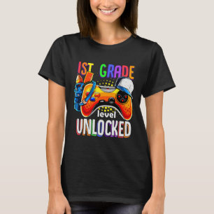 Camiseta Gamer Ck A La Escuela Gamepad Primer Grado U