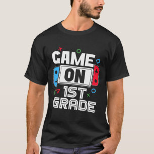 Camiseta Gamer Ck Al Colegio Divertido Juego Niños 1er Grad