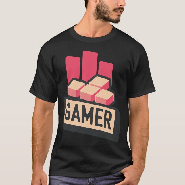 Camiseta Gamer clásico (Anverso)