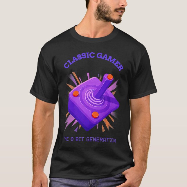 Camiseta Gamer clásico 2 (Anverso)