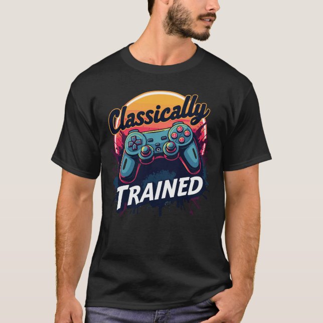 Camiseta Gamer con formación clásica (Anverso)